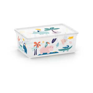 Bijela plastična dječja kutija za pohranu 37x26x15 cm C Box Style – KIS