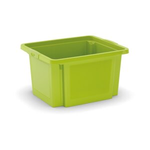 Zelena plastična kutija za pohranu 42x35x23 cm H-Box S – KIS