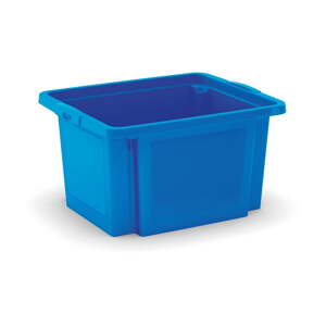 Plava plastična kutija za pohranu 42x35x23 cm H-Box S – KIS