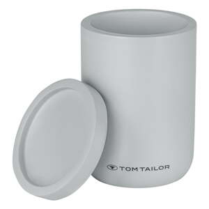 Sivi kupaonski organizator za pamučne vatice od polyresina Tom Tailor T-Color Bath – Wenko