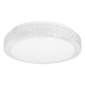 Bijela LED stropna svjetiljka 27x27 cm Rabel – Candellux Lighting