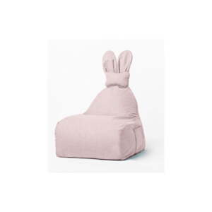 Svijetlo ružičasta dječja vreća za sjedenje Funny Bunny – The Brooklyn Kids