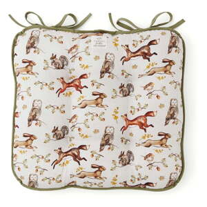 Pamučan jastuk za sjedenje 36x34 cm Forest Fable – Cooksmart ®
