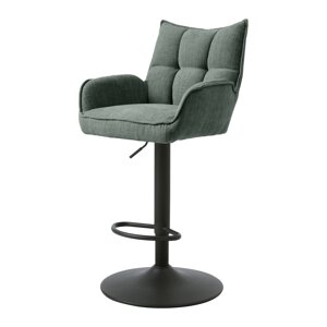 Zelene barske stolice u setu podesive visine 2 kom Marilla – Unique Furniture