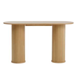 Pomoćni stol u prirodnoj boji 40x130 cm Nola – Unique Furniture