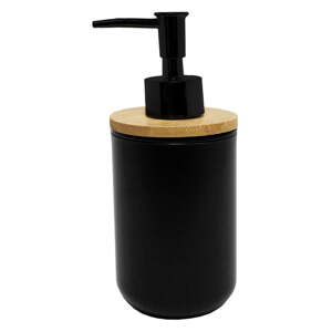 Crni plastičan dozator sapuna 91 ml Smart – douceur d'intérieur