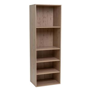Otvoreni modularni garderobni ormar u dekoru hrasta u prirodnoj boji 60x180x45 cm Modular – Casa Selección