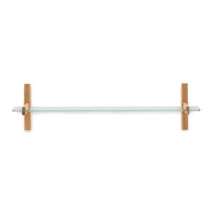 Stakleni modularni sustav polica u prirodnoj boji 110x28x30,5 cm Sitra – Kave Home