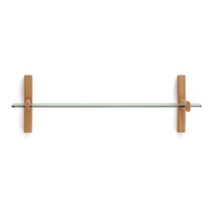Stakleni modularni sustav polica u prirodnoj boji 90x28x30,5 cm Sitra – Kave Home