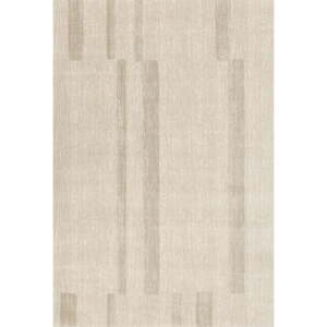 Bež vunen tepih 200x300 cm Agnus Brush Lines – Agnella