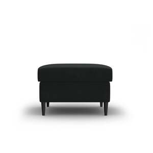 Crni baršunast tabure Kyoto – Cosmopolitan Design