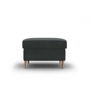 Tamno sivi baršunast tabure Kyoto – Cosmopolitan Design