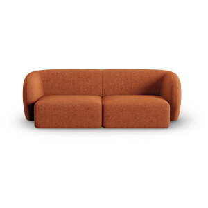 Sofa od šenila boja terakote 188 cm Paolo – Milo Casa