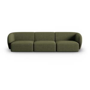 Zelena sofa od šenila 266 cm Paolo – Milo Casa