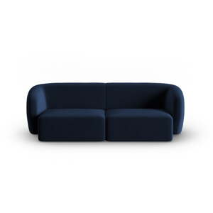Plava baršunasti sofa 188 cm Paolo – Milo Casa