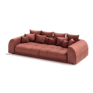 Ciglasta sklopiva sofa od samta 310 cm Vanessa – Ropez