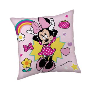 Dječji jastuk od flisa 40x40 cm Minnie "Smile" – Jerry Fabrics