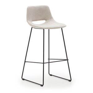 Bež barska stolica (visine sjedala 76 cm) Zahara – Kave Home