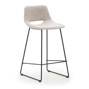 Bež barska stolica (visine sjedala 65 cm) Zahara – Kave Home