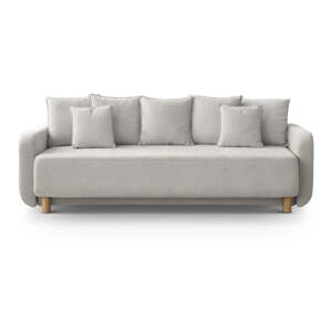 Bež sklopiva/s prostorom za odlaganje sofa 231 cm Elen – Micadoni