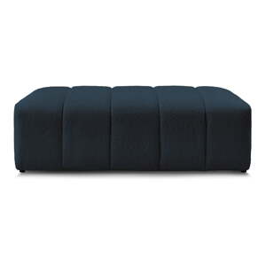Tamno plavi tabure od bouclé tkanine Annecy – Bobochic Paris