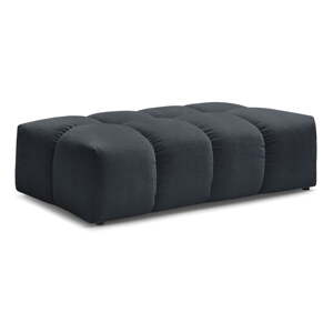 Tamno plavi tabure od bouclé tkanine Everest – Bobochic Paris