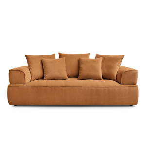 Senf žuta sofa od šenila 237 cm Whesley – Bobochic Paris