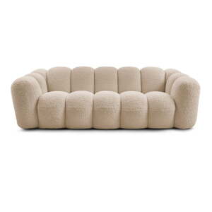 Svjetlo smeđa sofa od bouclé tkanine 232 cm Hippolyte – Bobochic Paris