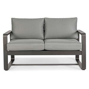 Siva vrtna sofa aluminijska Merrigan   – Bizzotto