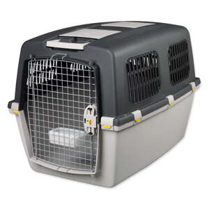 Sivi transporter za kućne ljubimce za kućne ljubimce 92x64 cm Trixie Gulliver 6 M-L – Plaček Pet Products