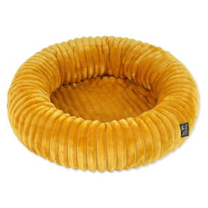 Senf žuti krevet za pse ø 40 cm Dog Fantasy Stripe – Plaček Pet Products