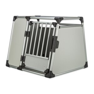 Transporter za kućne ljubimce za kućne ljubimce u srebrnoj boji 75x94 cm Trixie L–XL – Plaček Pet Products