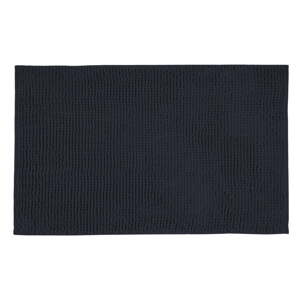 Tamno plava tekstilna kupaonska prostirka 50x80 cm Chenille – Allstar