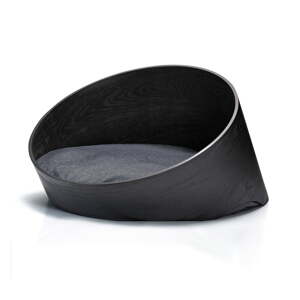 Crni krevet za kućne ljubimce 75x60 cm Covo Ash Black/Anthracite S – MiaCara