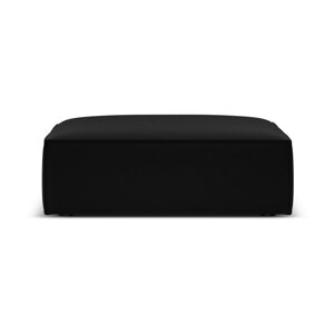 Crni baršunast tabure Vanda – Mazzini Sofas