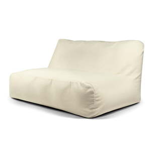 Krem vreća za sjedenje od bouclé tkanine Sofa Tube 160 – SLOWDOWN