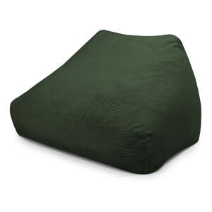 Zelena vreća za sjedenje od samta Sofa Snug – SLOWDOWN