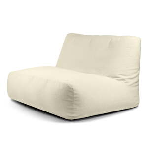 Krem vreća za sjedenje od bouclé tkanine Sofa Tube – SLOWDOWN