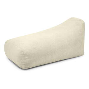 Krem vreća za sjedenje od bouclé tkanine Snug Long 140 – SLOWDOWN