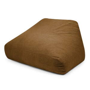 Smeđa vreća za sjedenje od bouclé tkanine Sofa Snug – SLOWDOWN