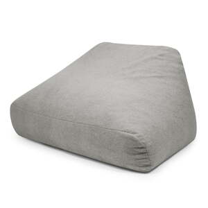 Svijetlo siva vreća za sjedenje od bouclé tkanine Sofa Snug – SLOWDOWN