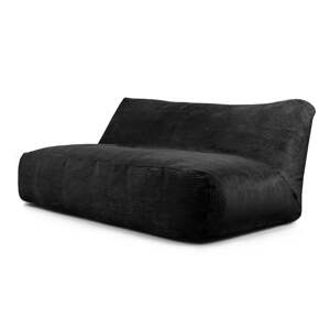 Crna vreća za sjedenje od samta Sofa Tube 190 – SLOWDOWN