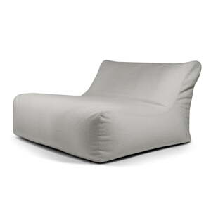 Svijetlo siva vreća za sjedenje od bouclé tkanine Sofa Lounge – SLOWDOWN
