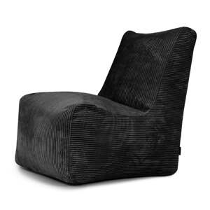 Crna vreća za sjedenje od samta Seat Lounge – SLOWDOWN