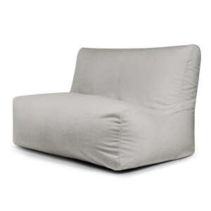 Svijetlo siva vreća za sjedenje od bouclé tkanine Sofa Seat Lounge – SLOWDOWN