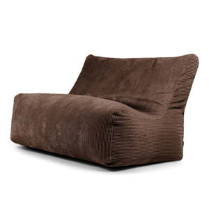 Tamno smeđa vreća za sjedenje od samta Sofa Seat Lounge – SLOWDOWN
