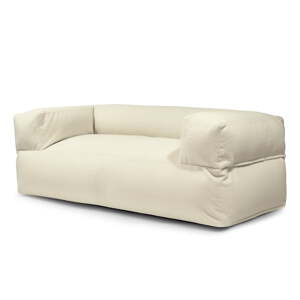 Krem vreća za sjedenje od bouclé tkanine Sofa MooG – SLOWDOWN