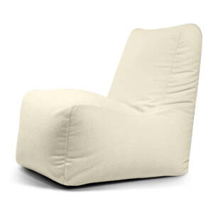 Krem vreća za sjedenje od bouclé tkanine Seat Lounge – SLOWDOWN