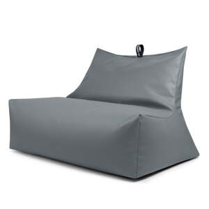 Siva vreća za sjedenje od imitacije kože Icy Sofa – So Soft?