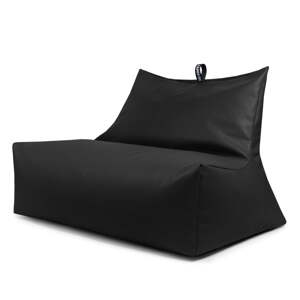 Crna vreća za sjedenje od imitacije kože Icy Sofa – So Soft?